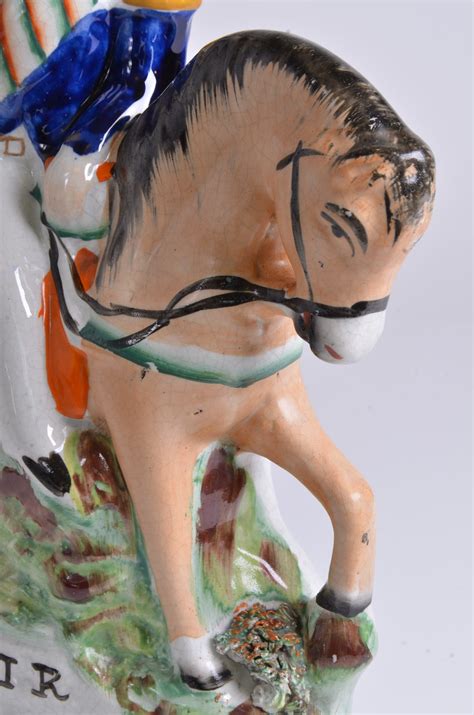 Sir Collin Campbell - Staffordshire Figures