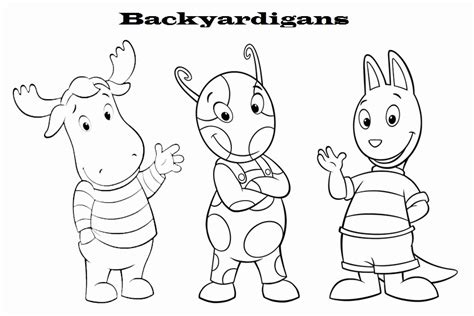 Backyardigans Coloring Pages Free - Coloring Home