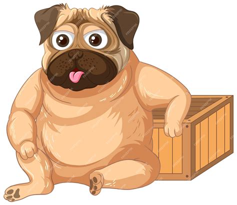 Fat Dog Cartoon