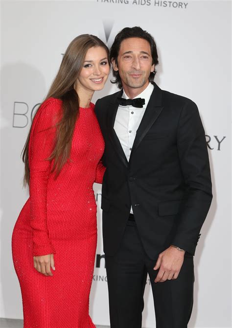 Photo : Adrien Brody et sa compagne Lara Lieto - Photocall du gala