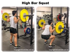 High Bar Squats