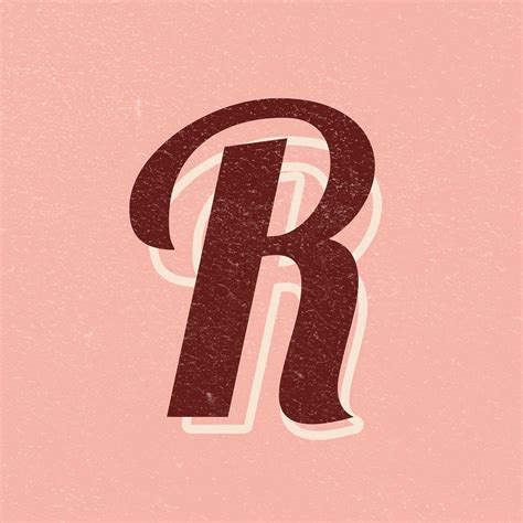 Letter R font printable a to z stylish lettering alphabet | free image ...
