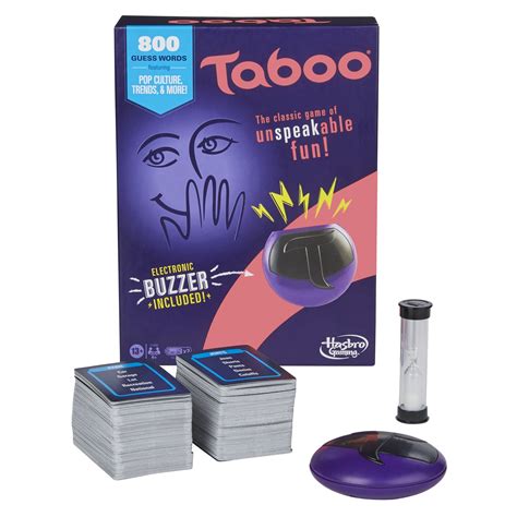 Taboo Game, Fun Party Game for Adults and Teens Ages 13+, 4 or More