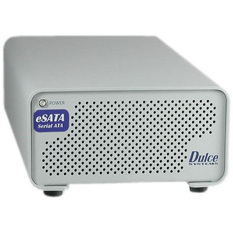 Dulce Systems 2TB PRO Duo-eSATA External Hard Drive 954-0200-0
