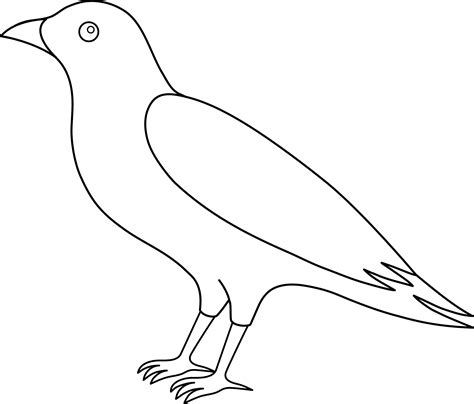 crow printable 8