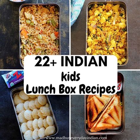 22+ Kids Lunch Box Recipes (Indian) | Madhu's Everyday Indian