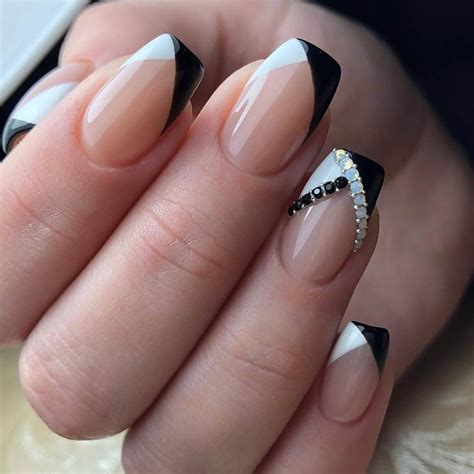 Beautiful French nails, Double french manicure, Evening french manicure