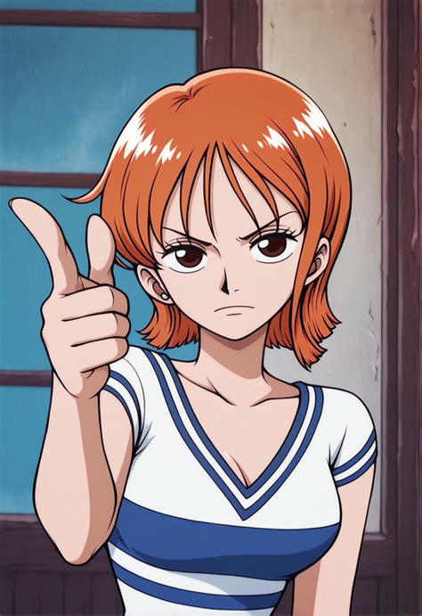 Nami - ナミ - The Thiefing Cat - Romance Dawn / Orange Town / Syrup