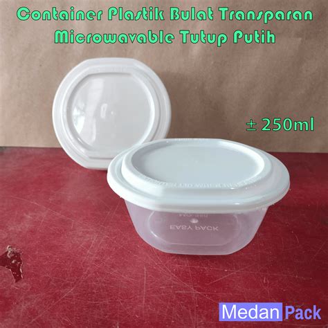 container thinwall microwavable sqr easypack  ml medan pack