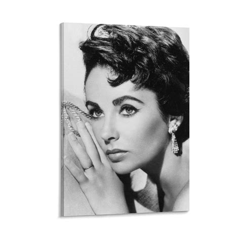 British-American Actres Elizabeth Taylor Sexy Poster Poster Decorative