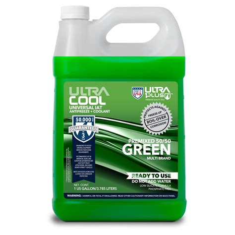 Brand Ready UltraCool Universal Antifreeze + Coolant PREMIXED 50/50 Use