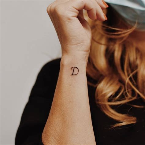 Tatuagem Da Letra D