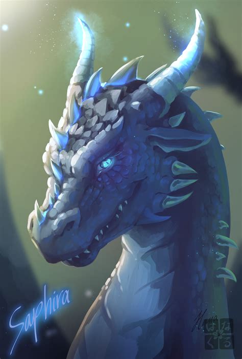 ArtStation - Saphira from Eragon