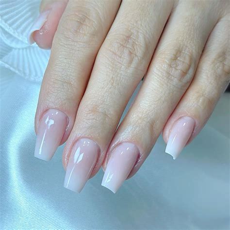 Unhas Em Gel Simples Natural