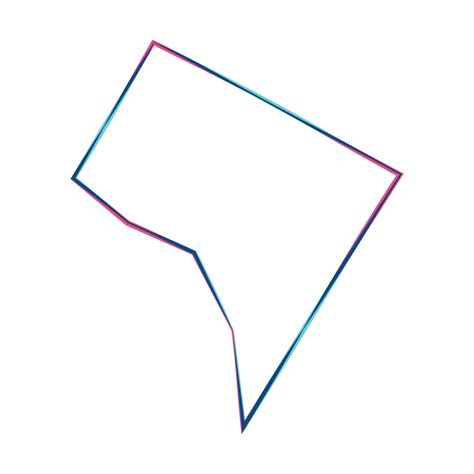 Washington DC Map Outline Simple Design 60666770 Vector Art at Vecteezy