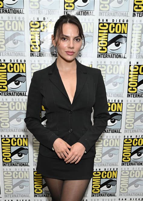 Dafne Keen Attends “Whistle” Press Line at Comic-Con 2025 • CelebMafia