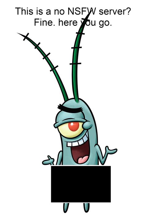 because plankton is naked : r/spongebob