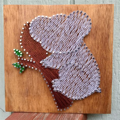 Animal Trio Nursery Set String Art | Etsy