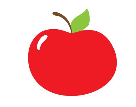 red apple clipart  stock photo public domain pictures