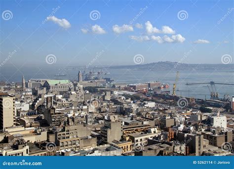 Montevideo, Capital of Uruguay Stock Photo - Image of panoramic ...