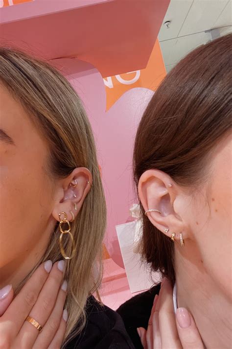 gold diamond flat  piercings ohrenpiercing piercings ohr