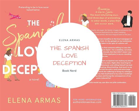 The Spanish Love Deception 🇪🇸 - Elena Armas - Résumé & Avis - Book Nerd