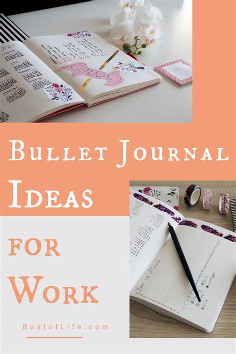 Bullet Journal Work Ideas to Get Your Hustle On - The Best of Life