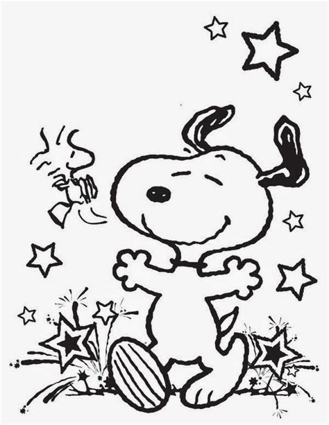 Desenhos para Colorir e Imprimir: Desenhos do Snoopy para Colorir e ...