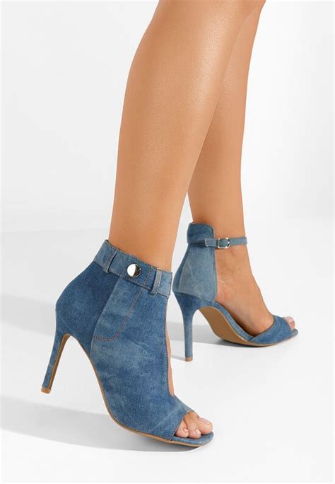 botine de vara verity  denim zapatos