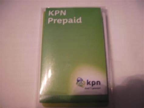 kpn prepaid simkaart advertentie