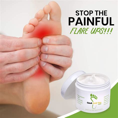 Gout and You Pain Relief Cream - Fast Acting Relief for Joint, Tendon