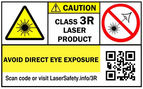 Class 3R labels | Laser Safety Facts