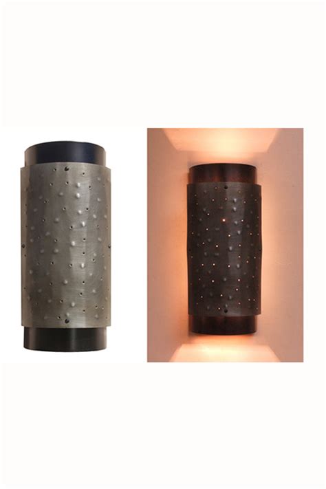 Double Cylinder Wall Sconce Light | Upward Downward