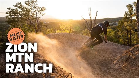 zion bike park  ride zion mountain ranch utah mtb youtube