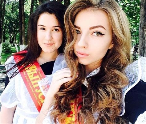 Красивые выпускницы 2016 года