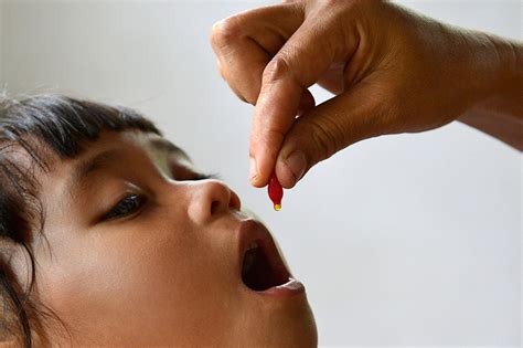 Children being administered vitamin ‘A’ – Nepal Press