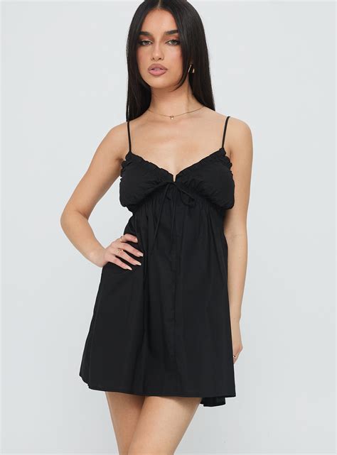 Alchemy Mini Dress Black | Princess Polly