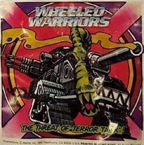 Wheeled Warriors terror tank (Mattel) - ComicBookRealm.com