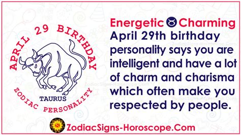 April 29 Zodiac – Full Horoscope Birthday Personality | ZSH