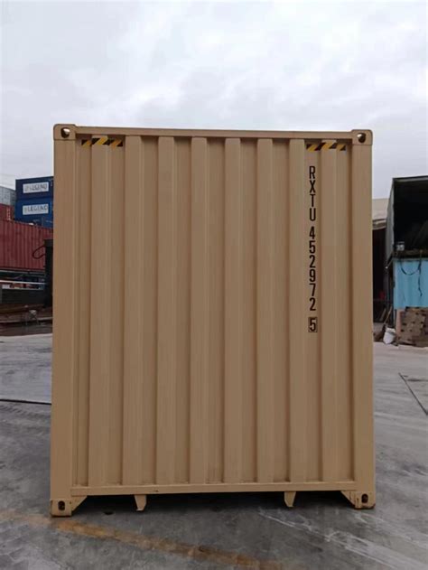 China 20GP 2SD Two Side Open used standard shipping container cheap