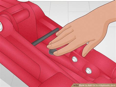 how to add oil to hydraulic jack