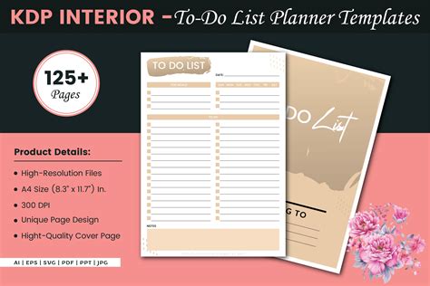 To-Do List Planner Graphic by Finer Designers · Creative Fabrica