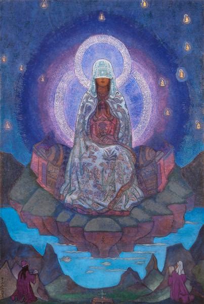 Mother of the World, 1937 - Nicholas Roerich - WikiArt.org
