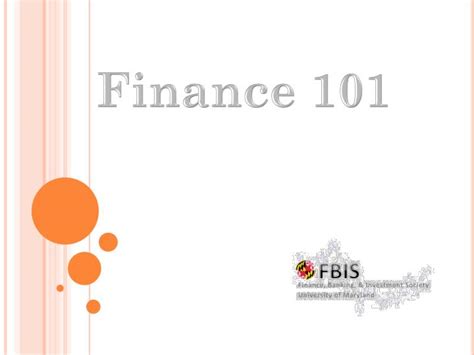 finance  powerpoint    id