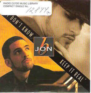 Jon B - They Don't Know / Keep It Real (1998, CD) | Discogs