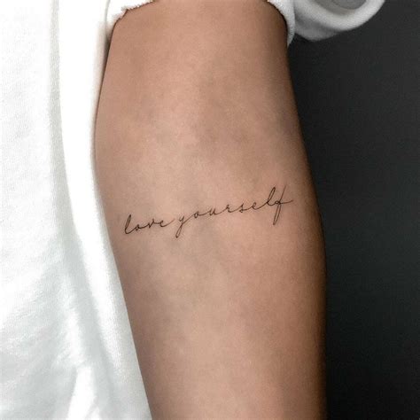 101 Best Love Yourself Tattoo Ideas You Have To See To Believe!