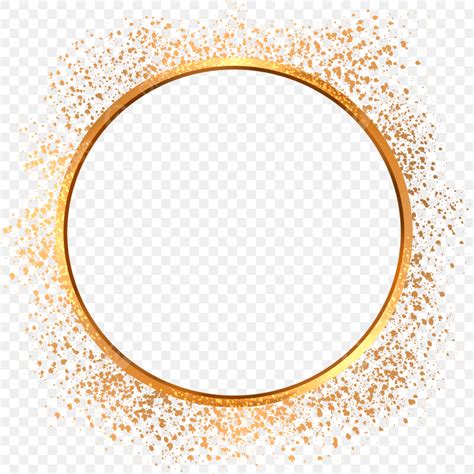 garis batas lingkaran emas png dibujos frontera oro emas png  psd