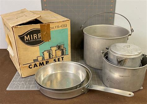 #175 Mirro Camp Cook Set | EstateSales.org