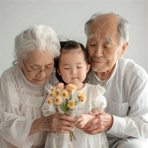 Happy Grandparents Day celebration post with grandparent and