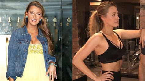 Blake Lively Flaunts Weight Loss After Gaining 61 Lbs While Pregnant ...